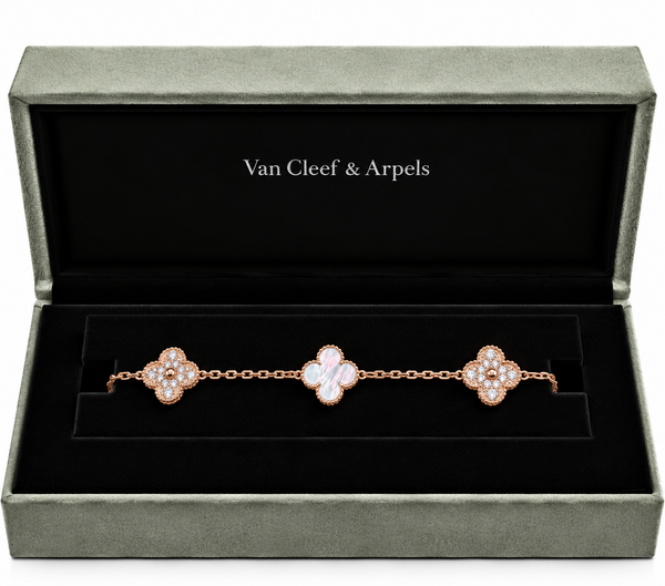 Van Cleef & Arpels Bracelet – Mother of Pearl Rose Gold