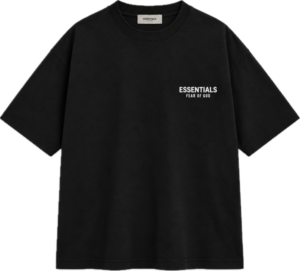 Essentials Fear of God T-Shirt – BLACK Ss25