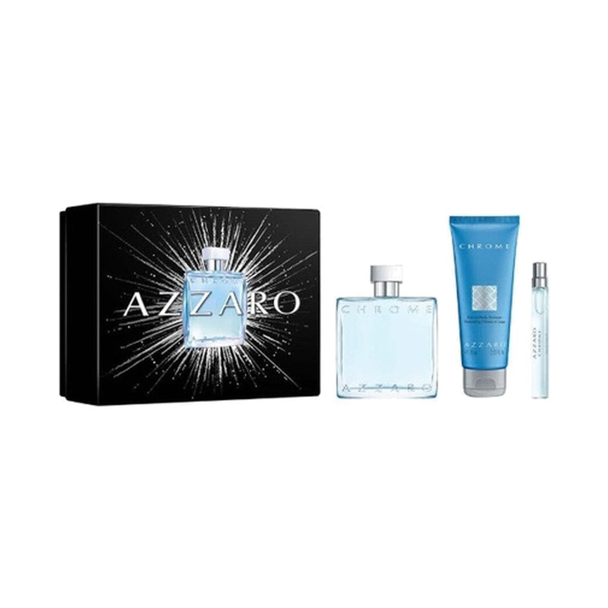 Azzaro Chrome Set 3 Piezas