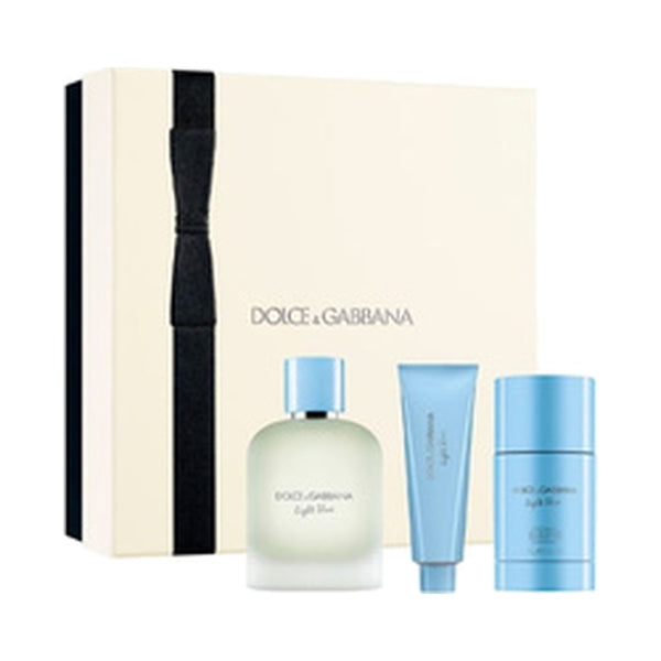 Dolce & Gabbana Light Blue Pour Homme Set 3 Piezas