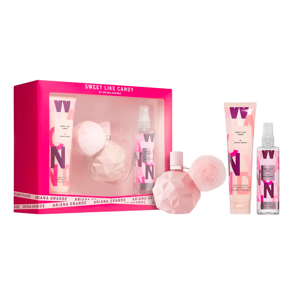 Ariana Grande Sweet Like Candy Rosa Set De 3 Pz