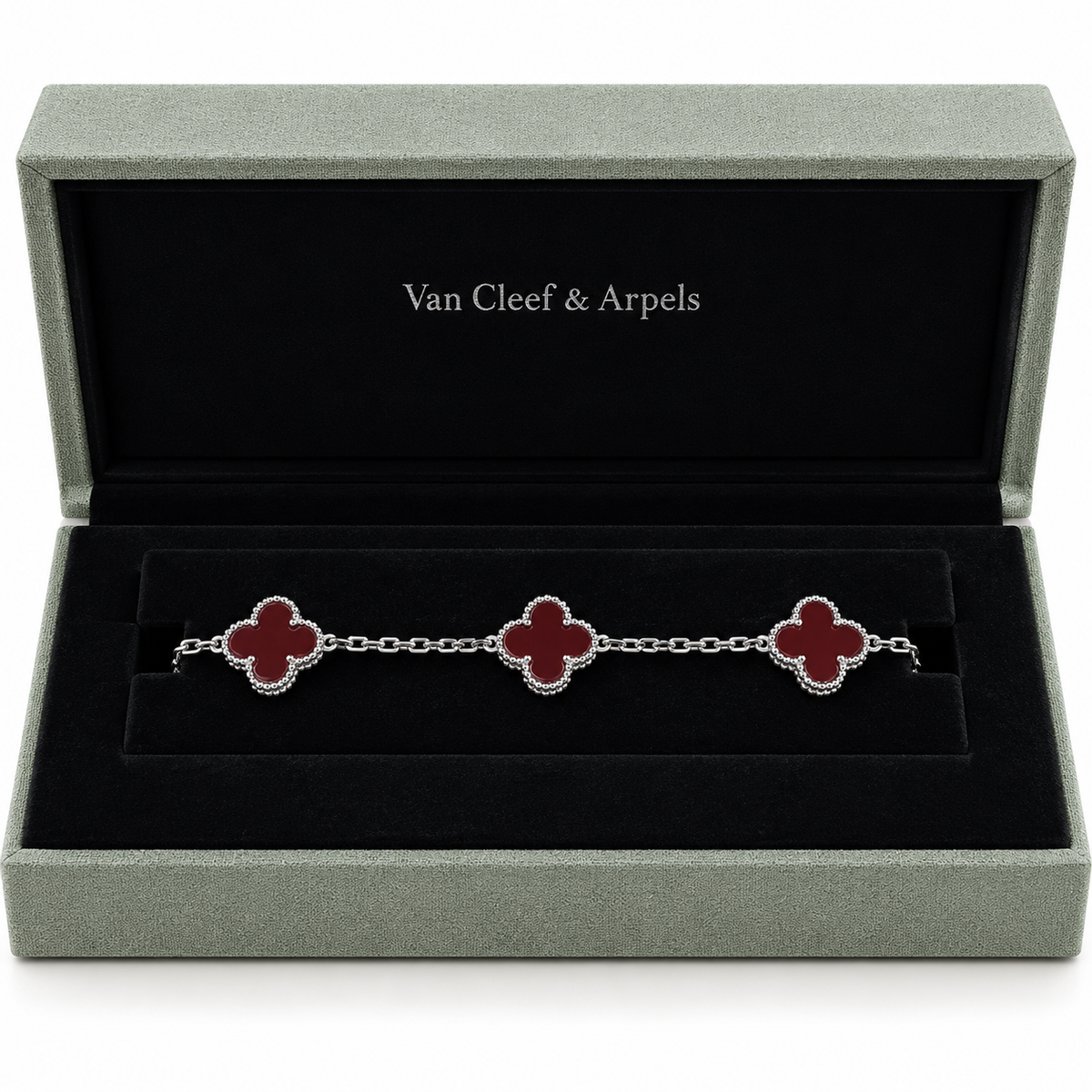Van Cleef & Arpels Bracelet – Red Silver