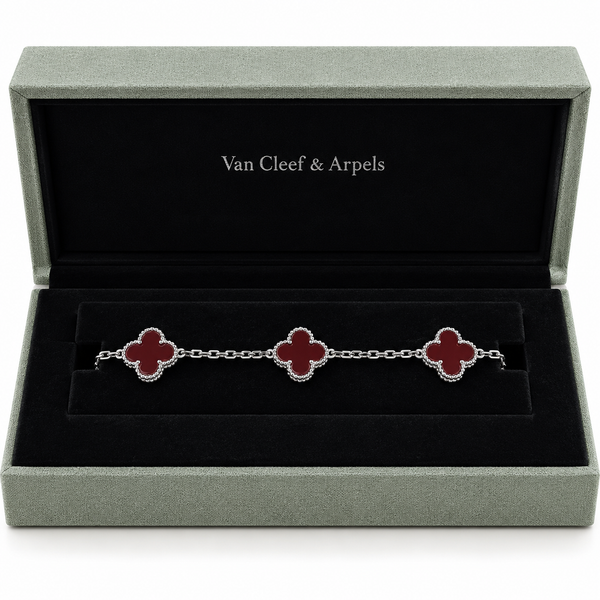 Van Cleef & Arpels Bracelet – Red Silver