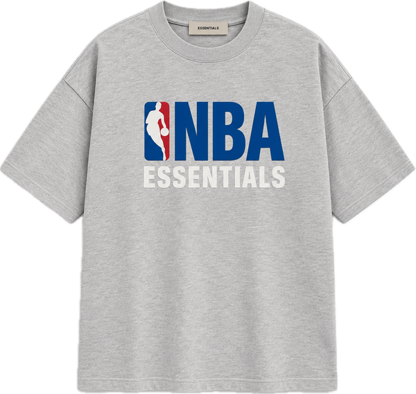 Essentials Fear of God NBA T-Shirt – GRAY