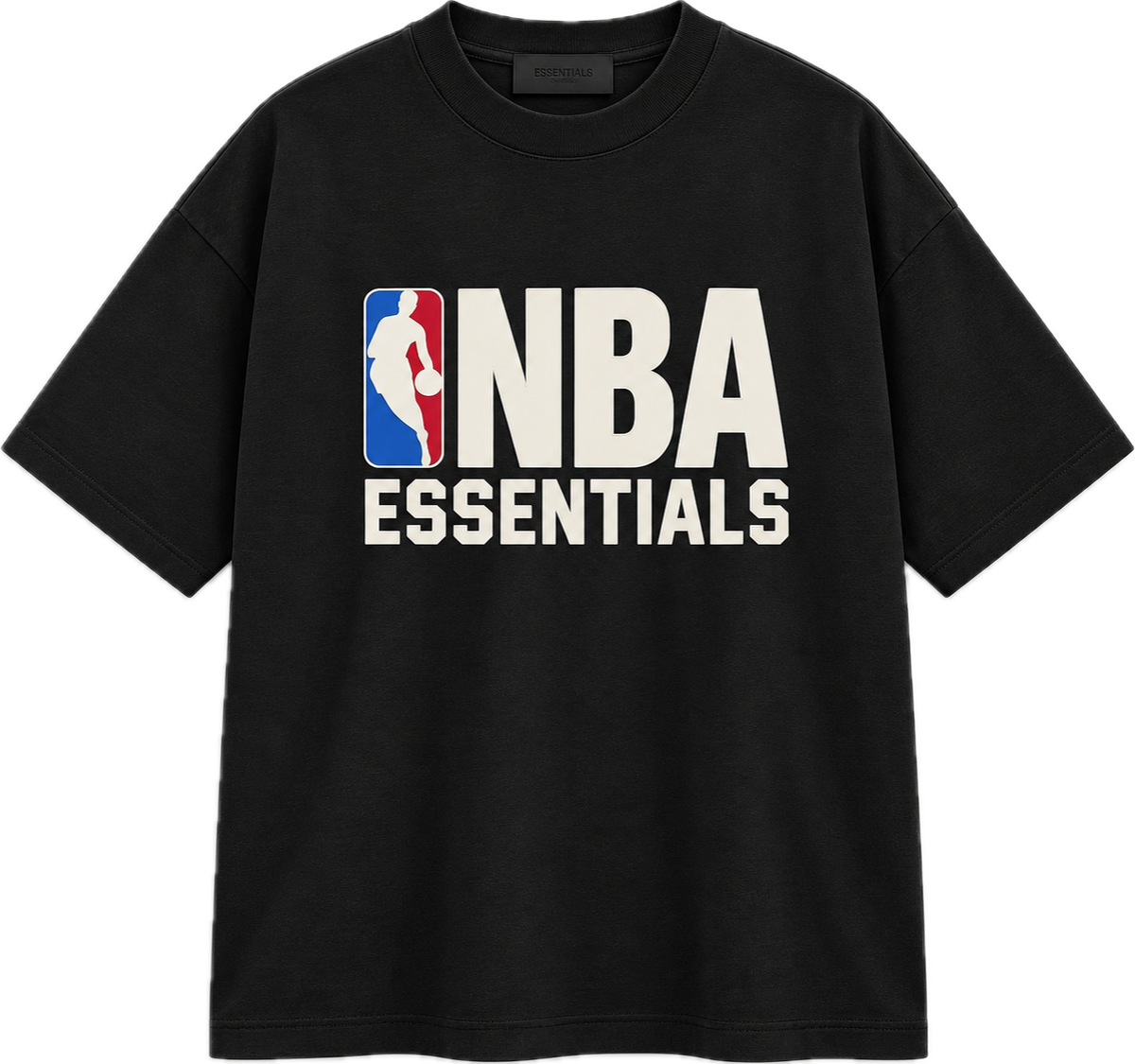 Essentials Fear of God NBA T-Shirt – BLACK