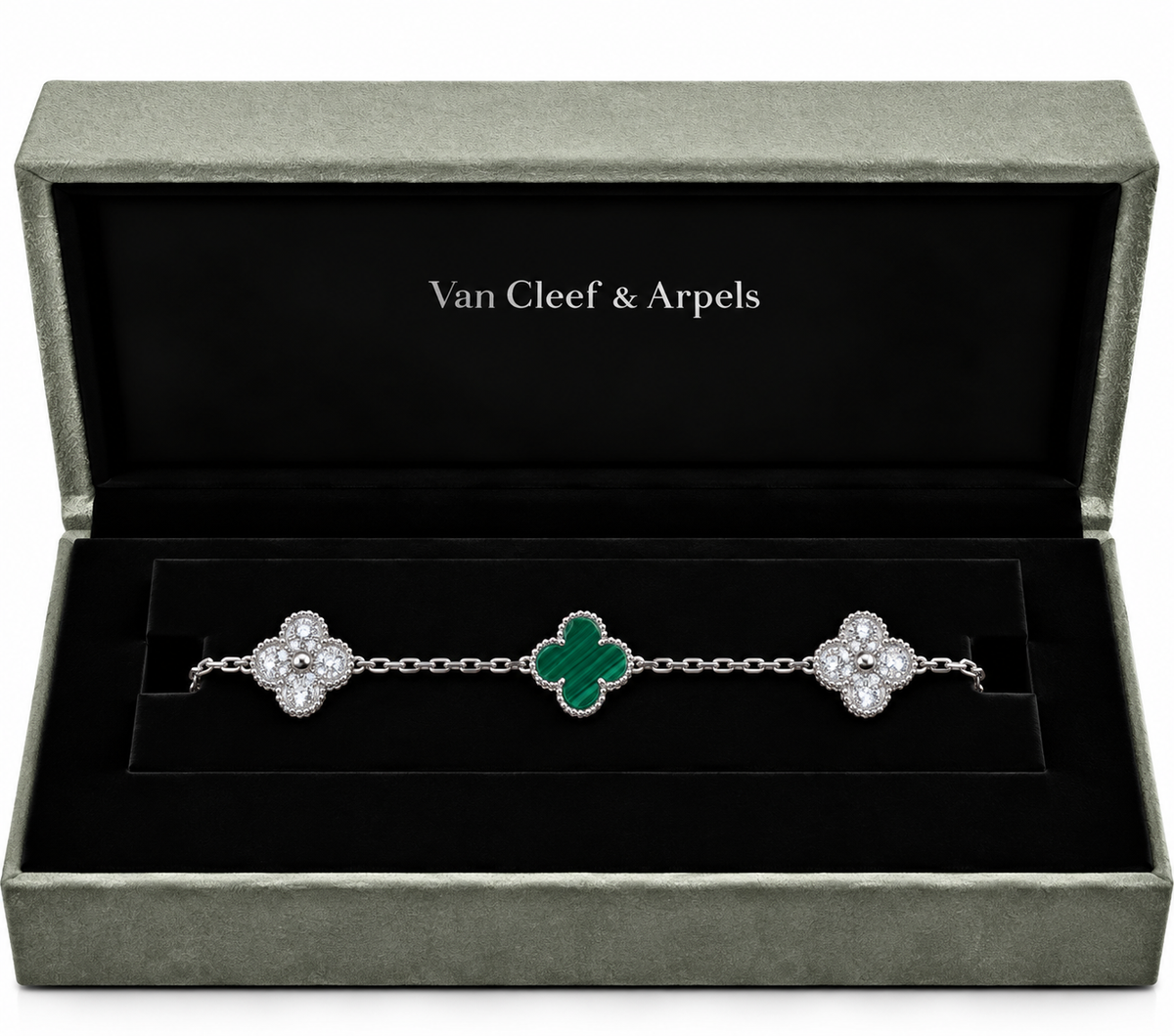 Van Cleef & Arpels Bracelet – Green Silver