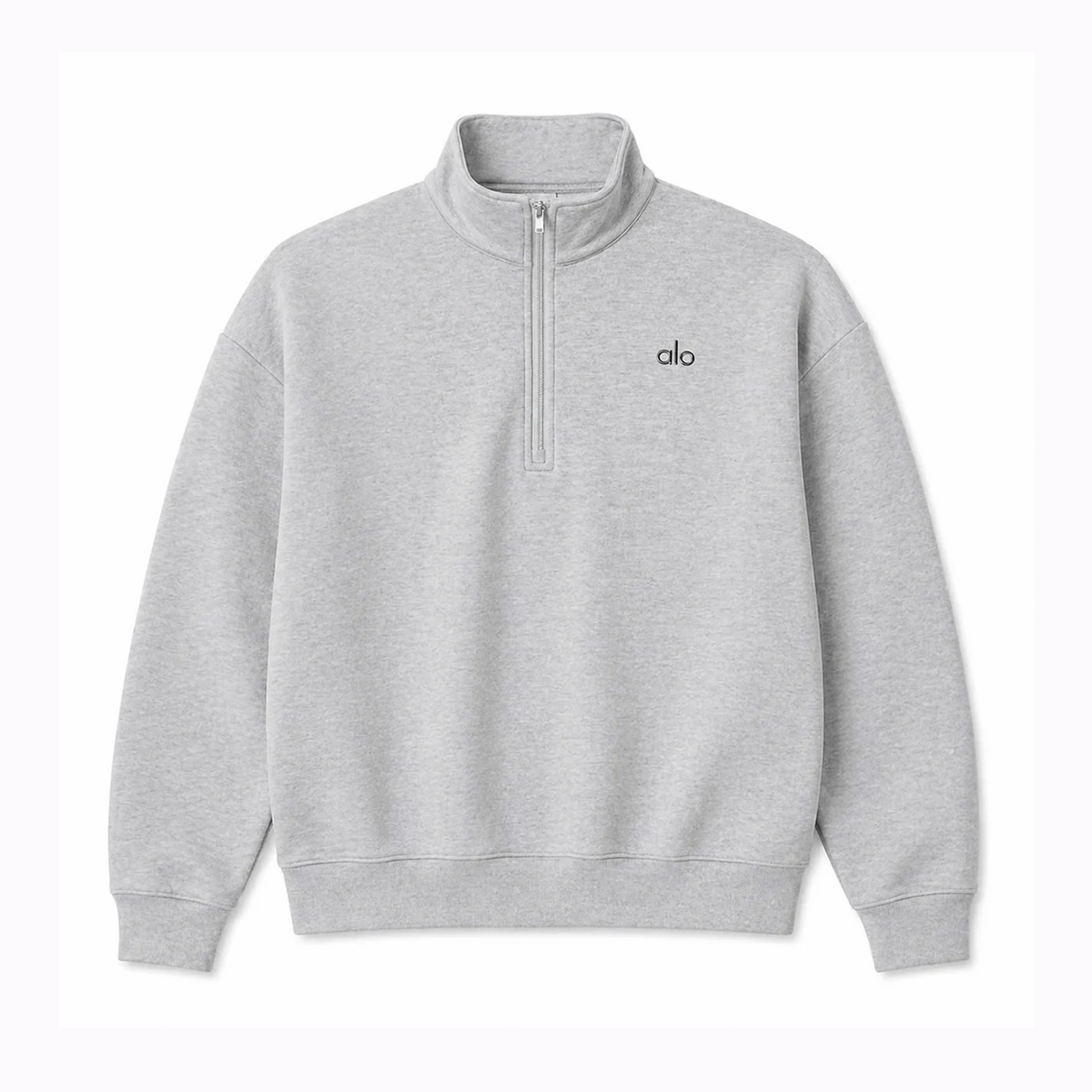 ALO ZIPPER 1/4 GREY