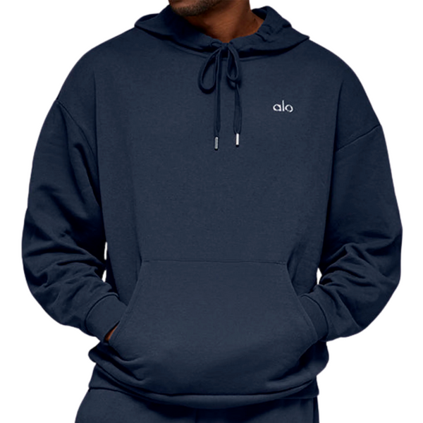 ALO HOODIE NAVY
