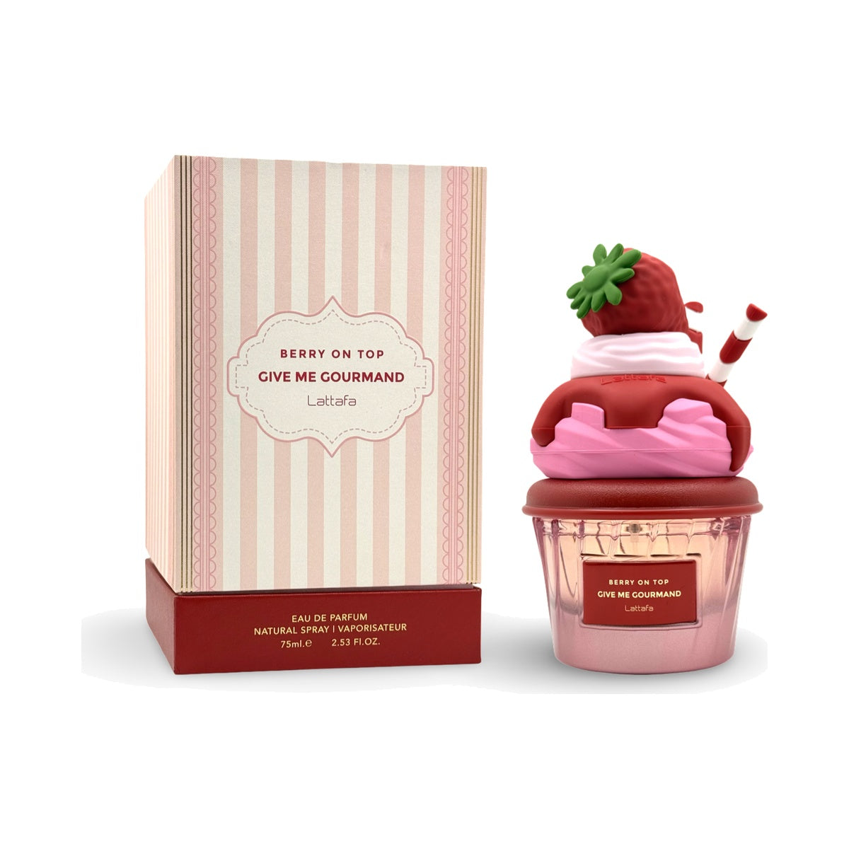 Lattafa Give Me Gourmand Berry on Top EDP
