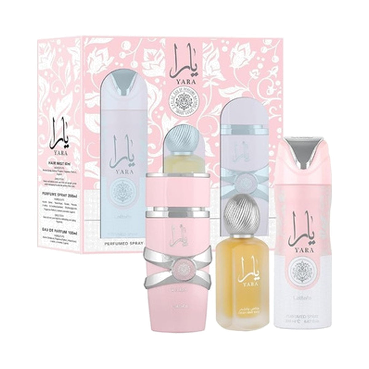 Lattafa Yara Set 3 Piezas