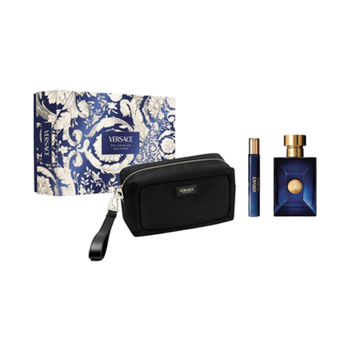 Versace Dylan Blue Pour Homme Set 3 Piezas con Neceser